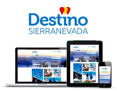 Desarrollo Imagen Corporativa y diseño web Destino Sierra Nevada